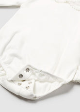 Body Manga Larga Detalle Cuello Blanco Mayoral Botones